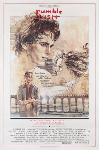 Rumble Fish Original 1983 U.S. One Sheet Movie Poster