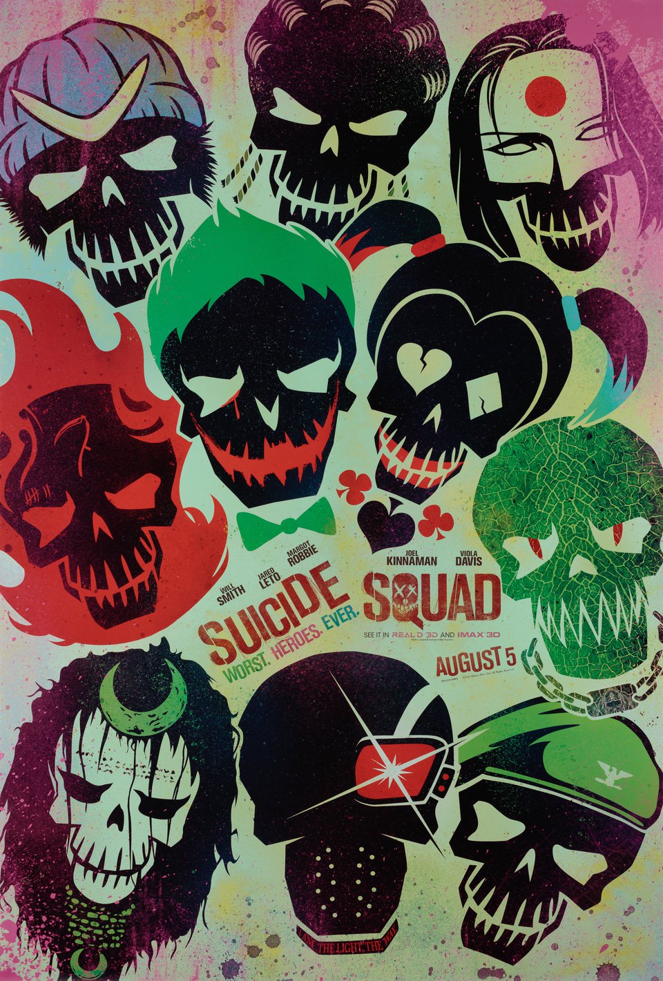 Suicide Squad Original 2016 U.S. One Sheet Movie Poster