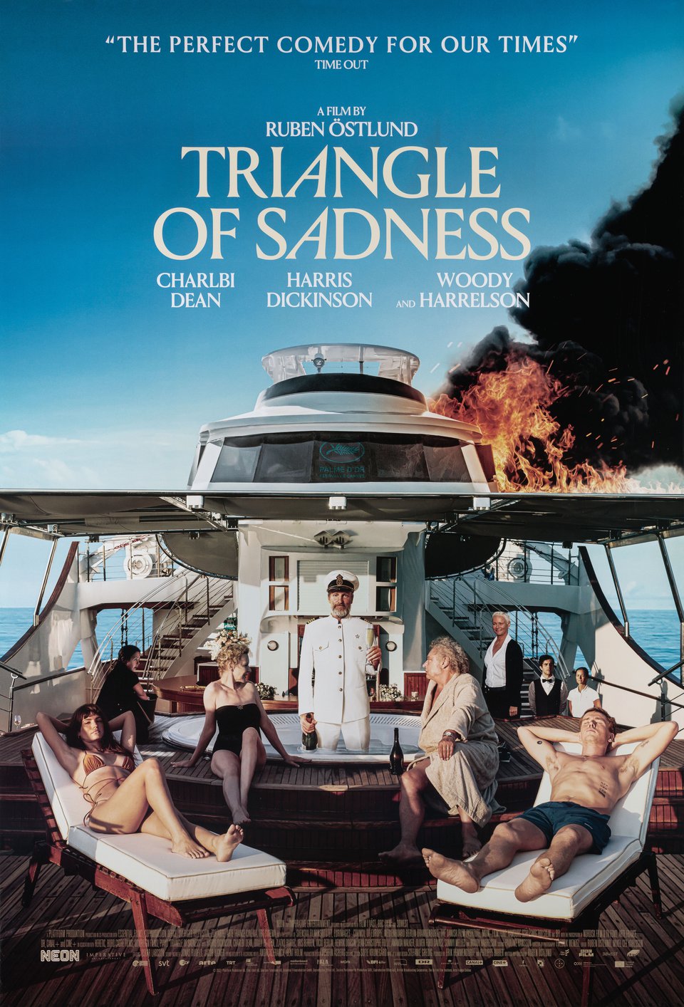 Triangle of Sadness Original 2022 U.S. One Sheet Movie Poster