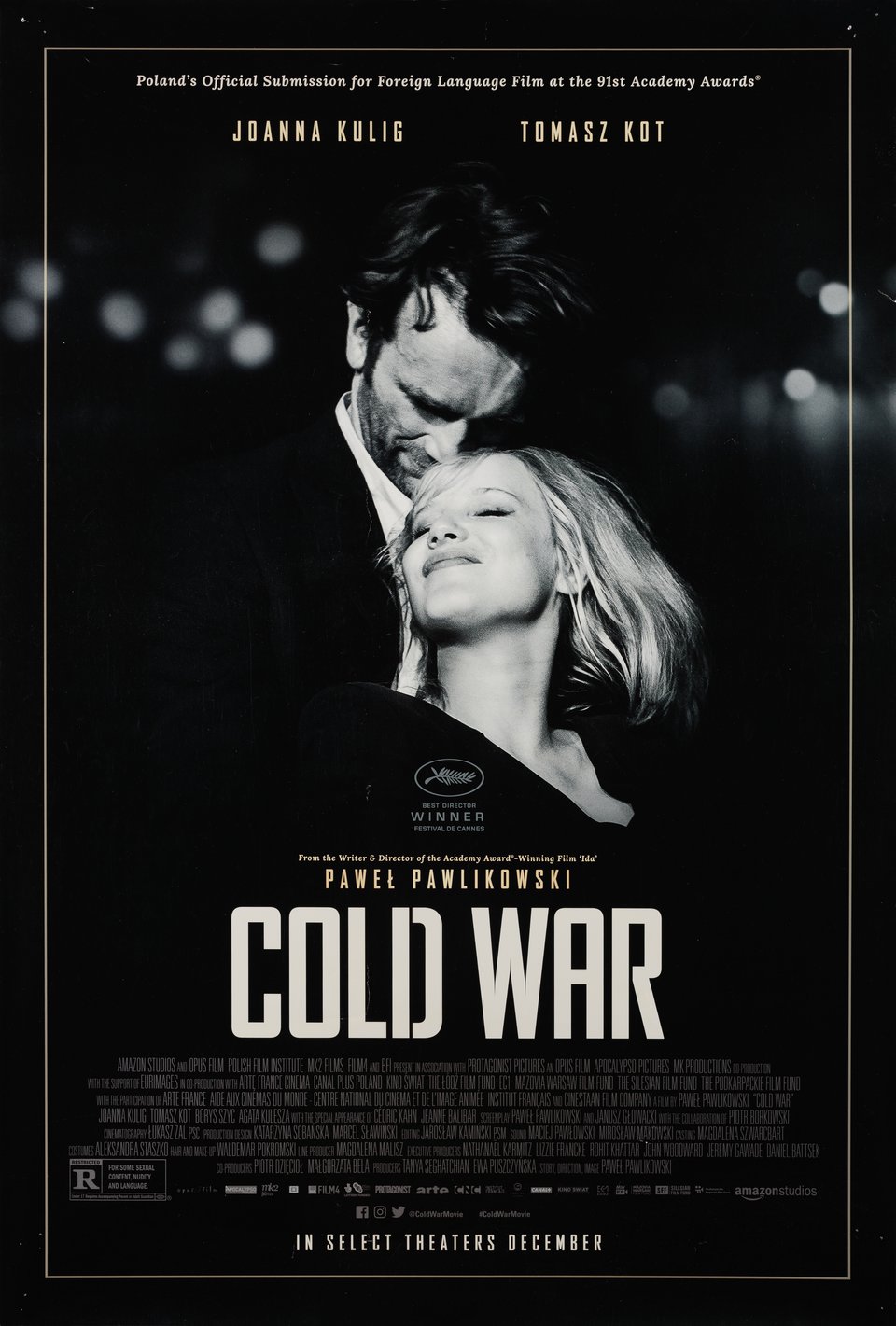 Cold War Original 2018 U.S. One Sheet Movie Poster