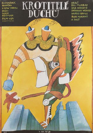 ghostbusters 1984 thai poster