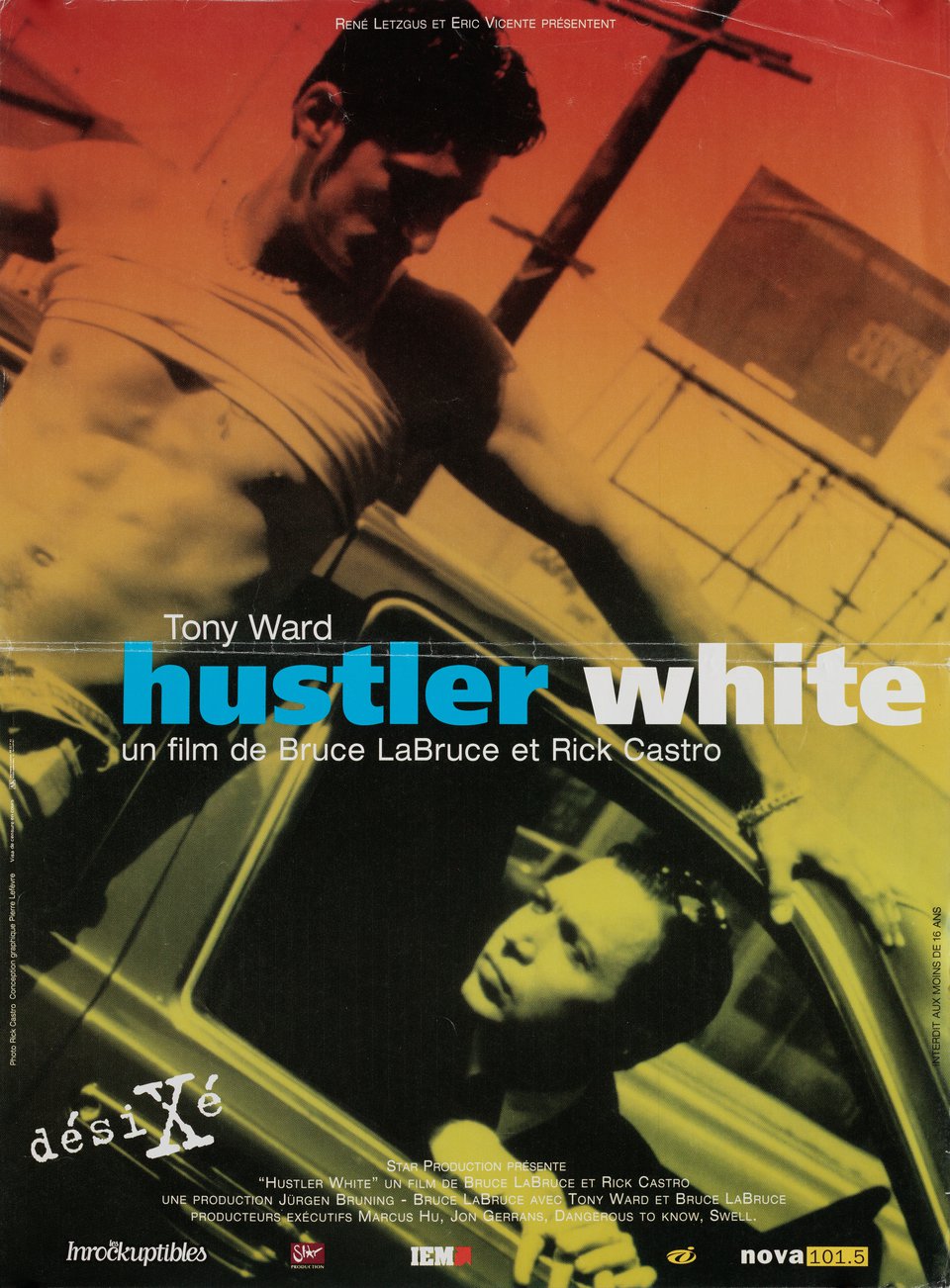 Hustler White Original 1996 French Petite Movie Poster