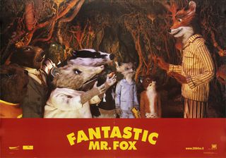 Fantastic Mr. Fox Original 2009 Italian Fotobusta Movie Poster