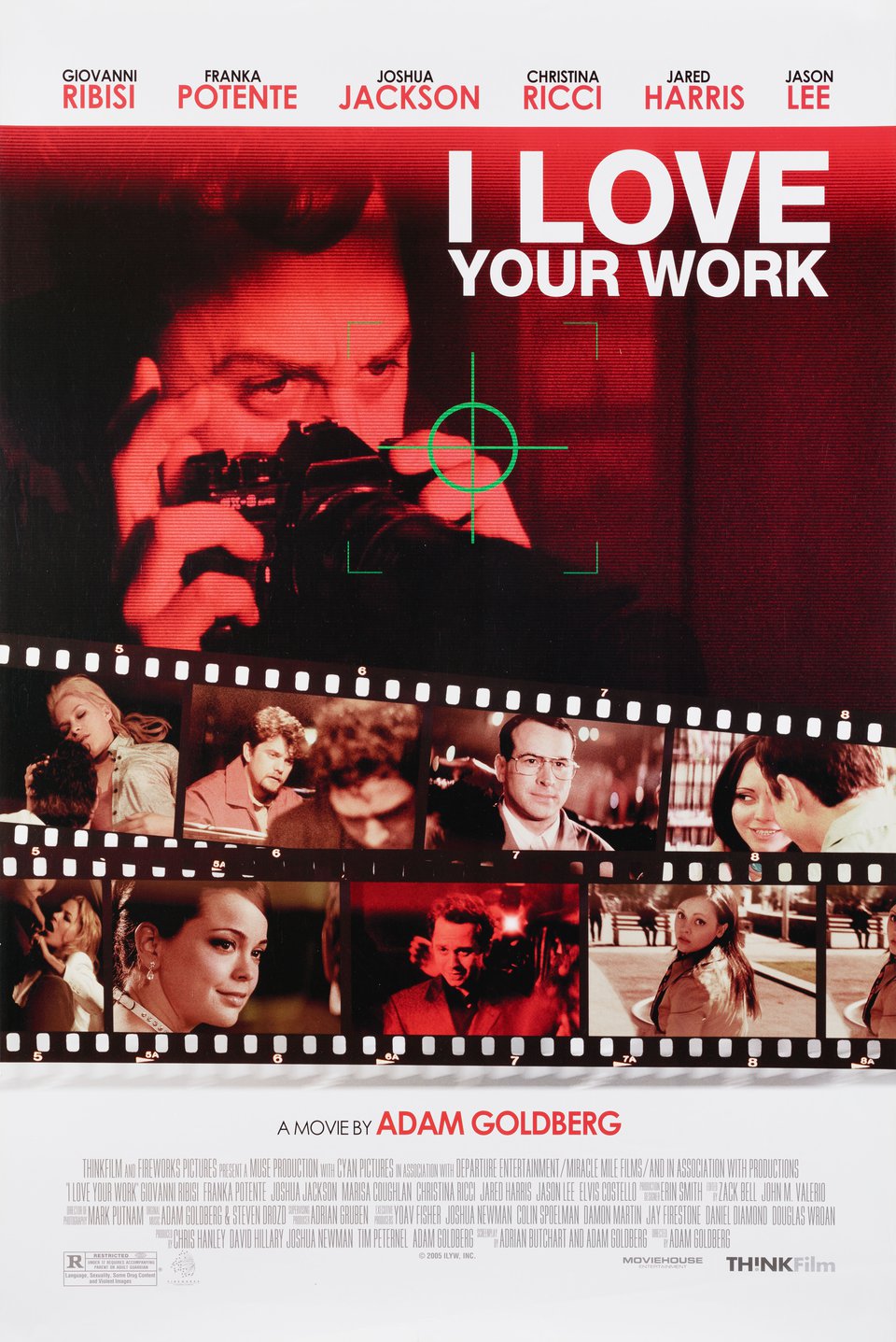 I Love Your Work Original 2005 U.S. One Sheet Movie Poster