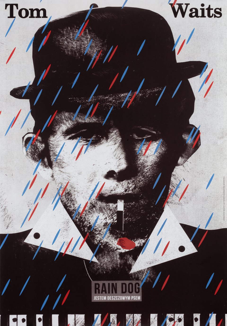 Tom Waits: Rain Dog 2018 Polish Commercial poster