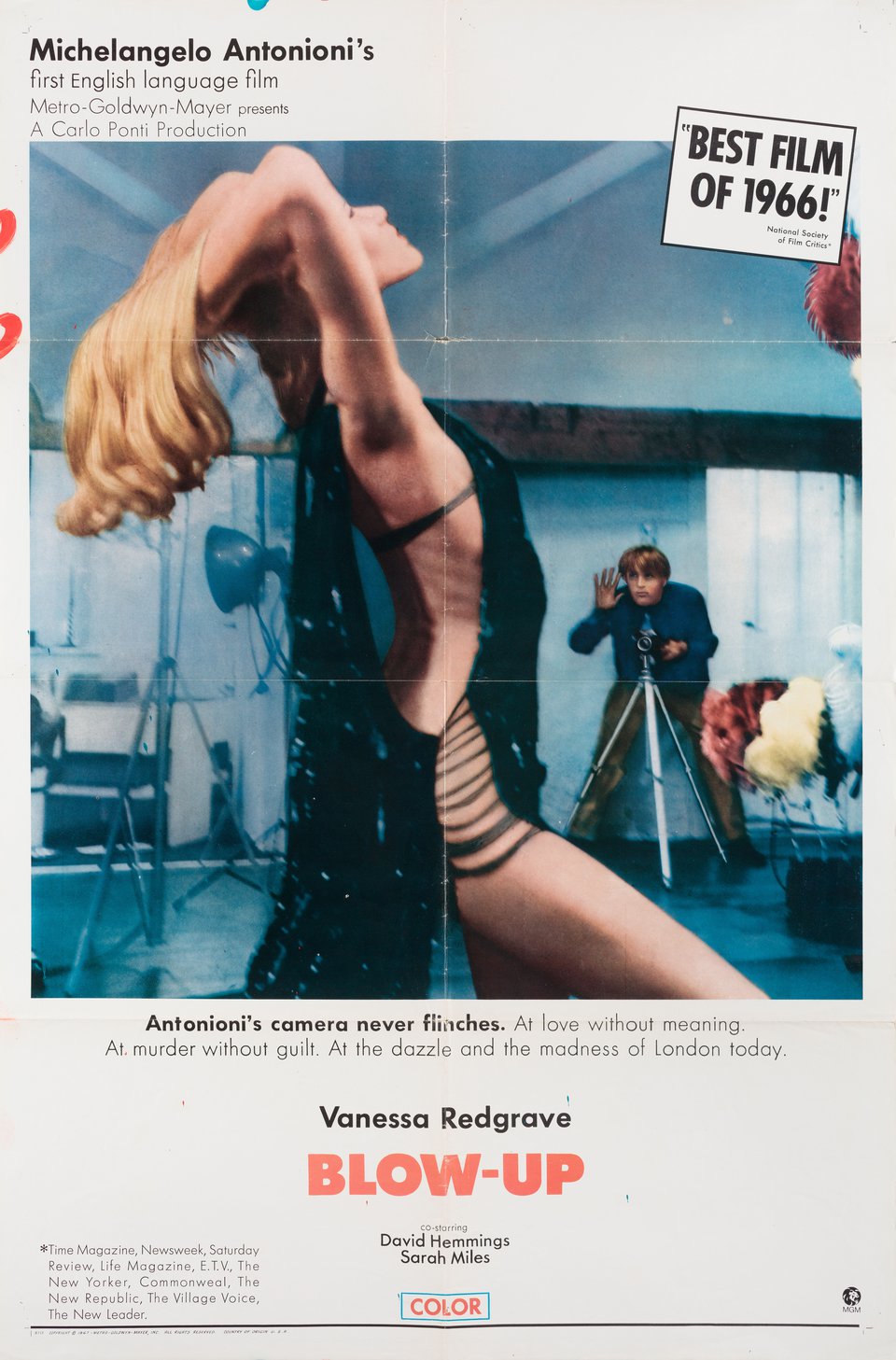 Blow-Up Original 1966 U.S. One Sheet Movie Poster