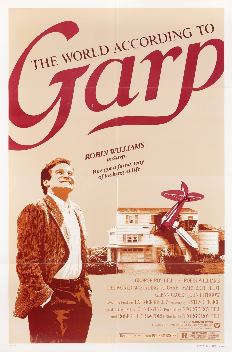 The World According to Garp Original 1982 U.S. One Sheet Movie Poster