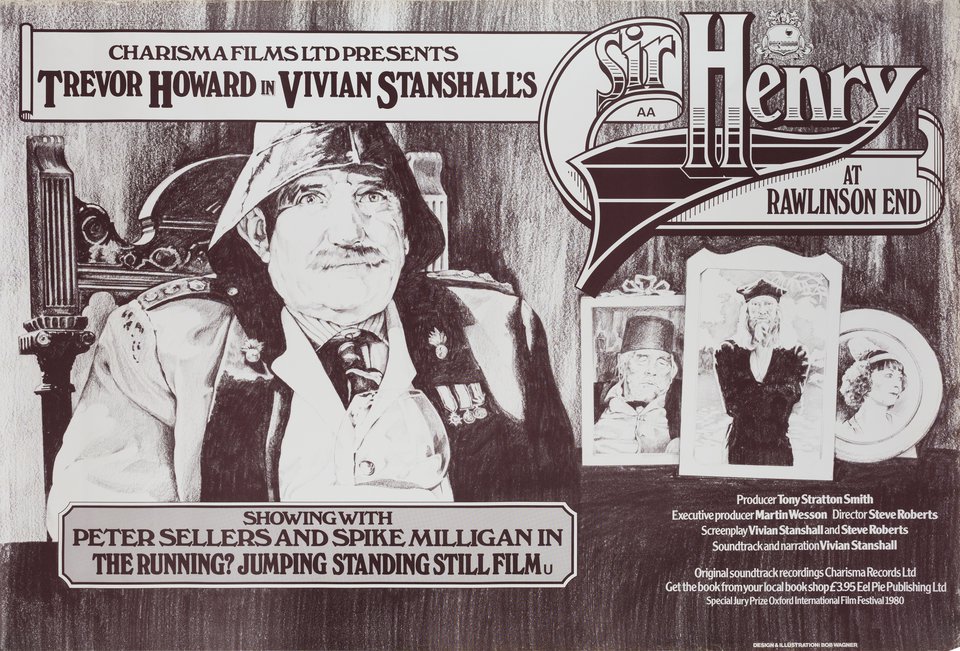 Sir Henry at Rawlinson End Original 1980 British Quad Movie Poster