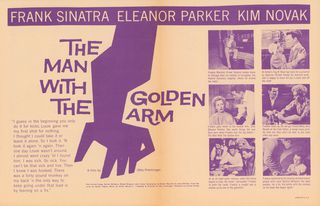 The Man with the Golden Arm Original 1955 U.S. Movie Herald Alternate Image