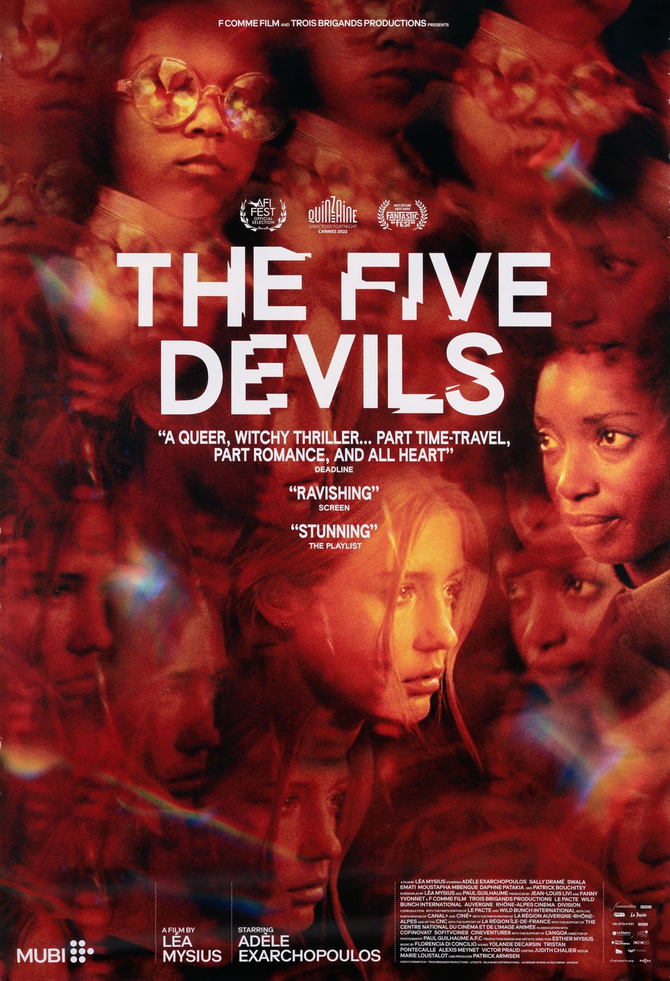 The Five Devils Original 2022 U.S. One Sheet Movie Poster