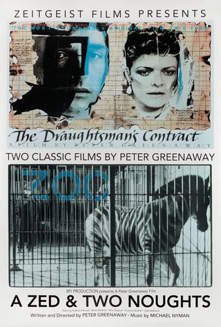 The Draughtsman's Contract / A Zed & Two Noughts Original R2007 U.S. One Sheet Movie Poster