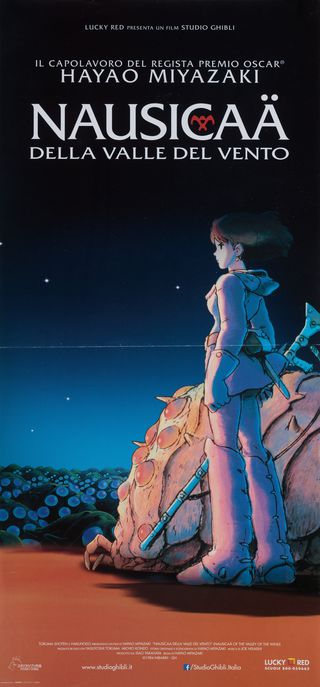 Nausicaa of the Valley of the Wind Original R2015 Italian Locandina Movie Poster