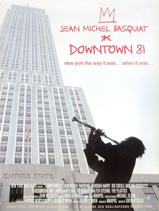 本 DOWNTOWN 81 ポスター B2 バスキア 映画