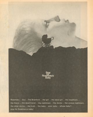Rosemary's Baby Original 1968 U.S. Movie Herald Alternate Image