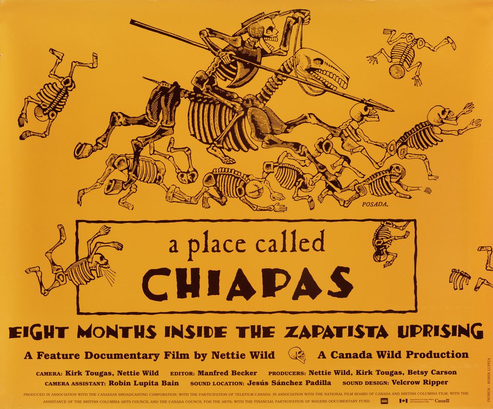 A Place Called Chiapas Original 1998 U.S. Movie Poster