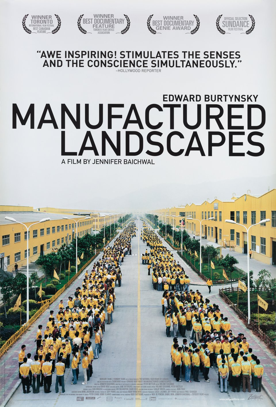 Manufactured Landscapes Original 2007 U.S. One Sheet Movie Poster