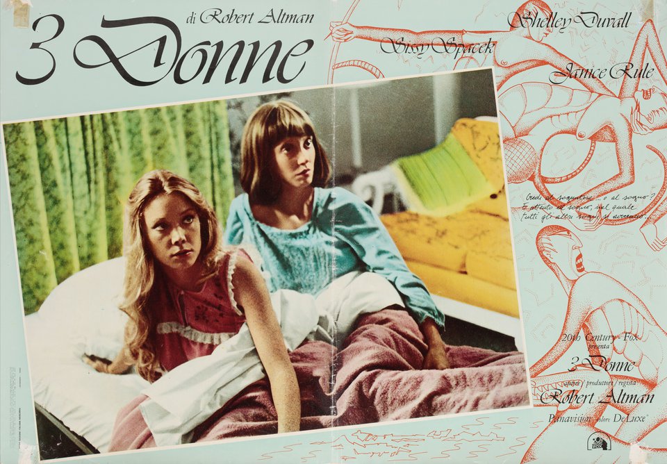 3 Women Original 1977 Italian Fotobusta Movie Poster