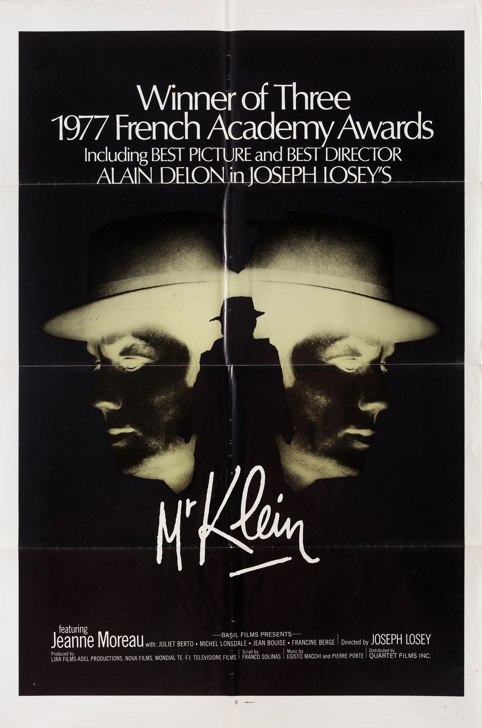 Mr. Klein Original 1976 U.S. One Sheet Movie Poster