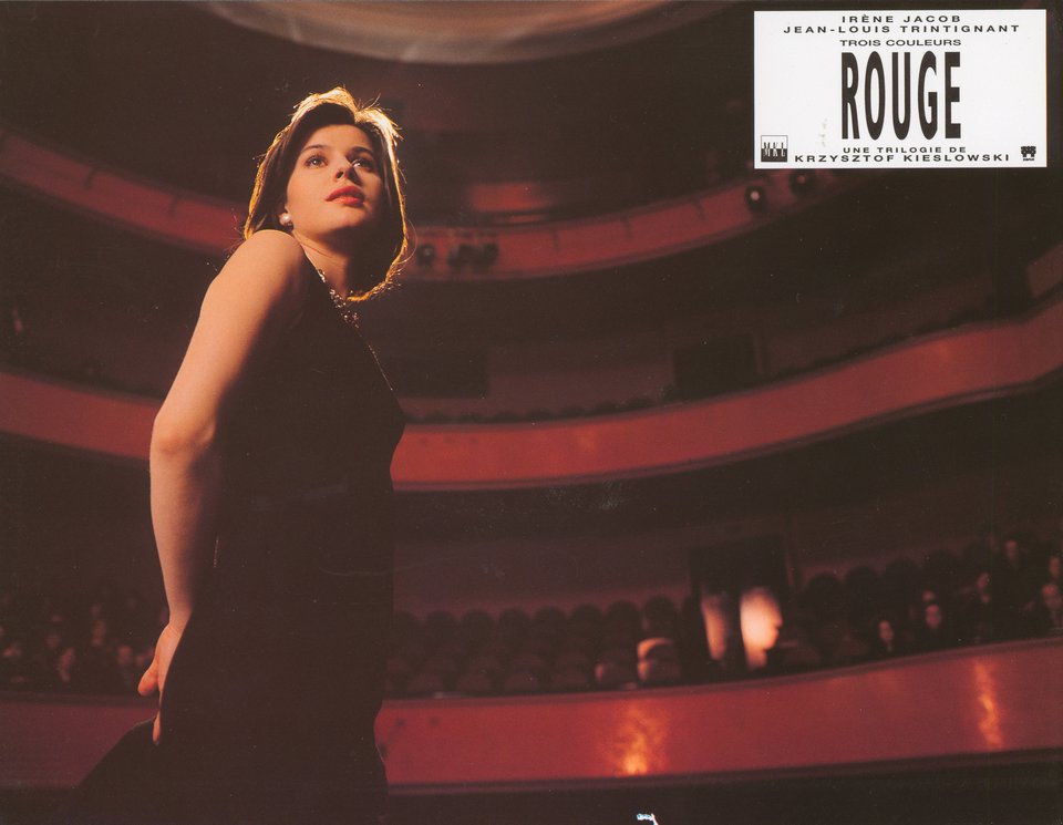 Three Colors: Red Original 1994 French Scene Card