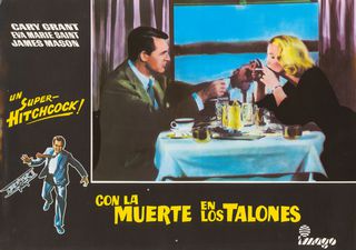 North by Northwest Original R1980 Spanish Scene Card