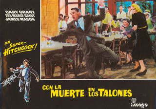 North by Northwest Original R1980 Spanish Scene Card