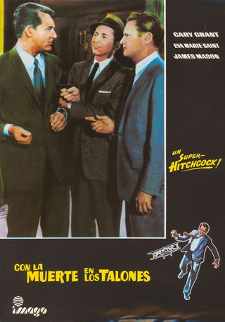 North by Northwest Original R1980 Spanish Scene Card