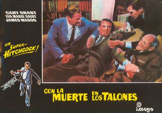 North by Northwest Original R1980 Spanish Scene Card