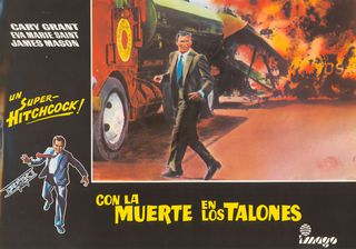 North by Northwest Original R1980 Spanish Scene Card