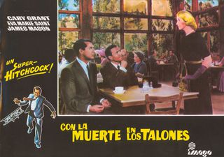 North by Northwest Original R1980 Spanish Scene Card