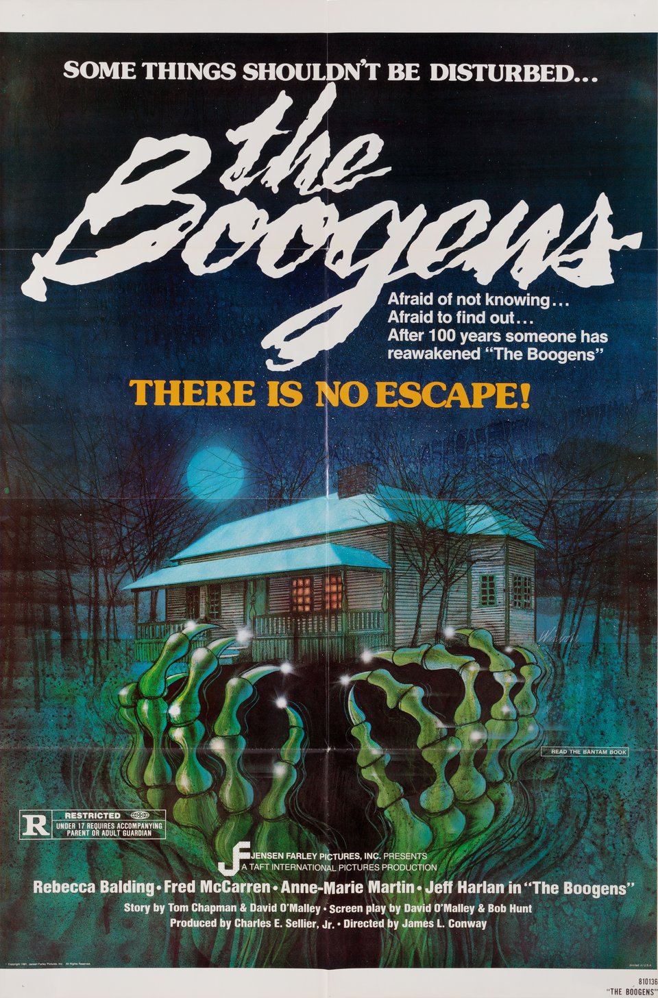 The Boogens Original 1981 U.S. One Sheet Movie Poster