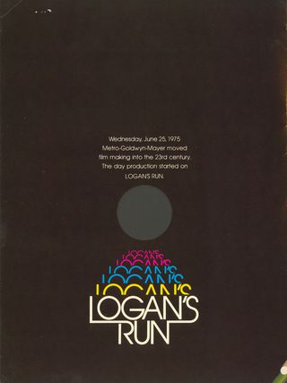 Logan's Run Original 1976 U.S. Screening Movie Program Alternate Image
