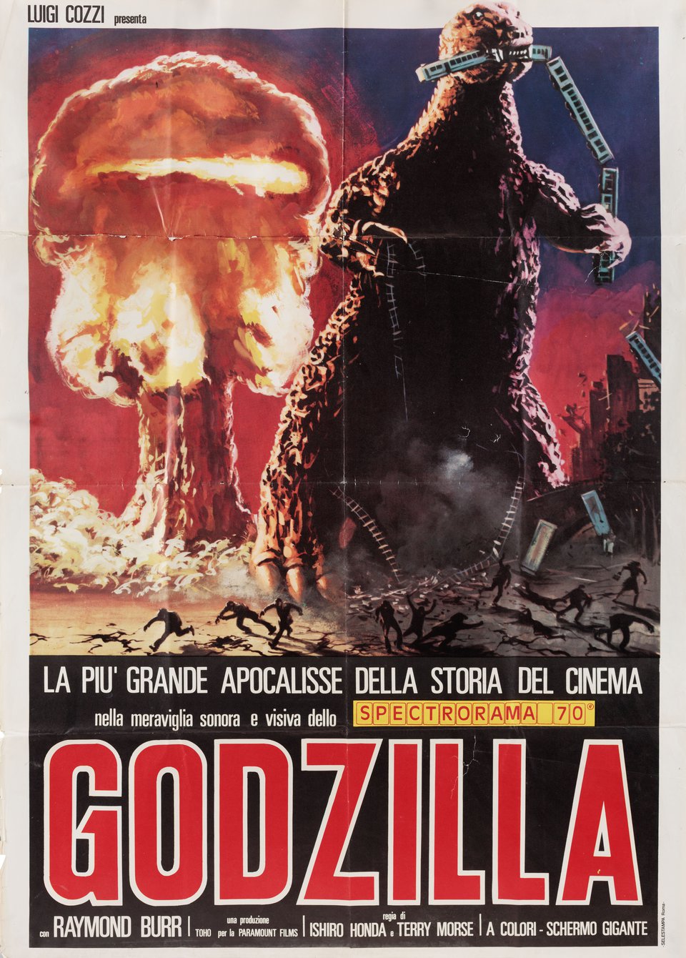 1960s Godzilla Poster