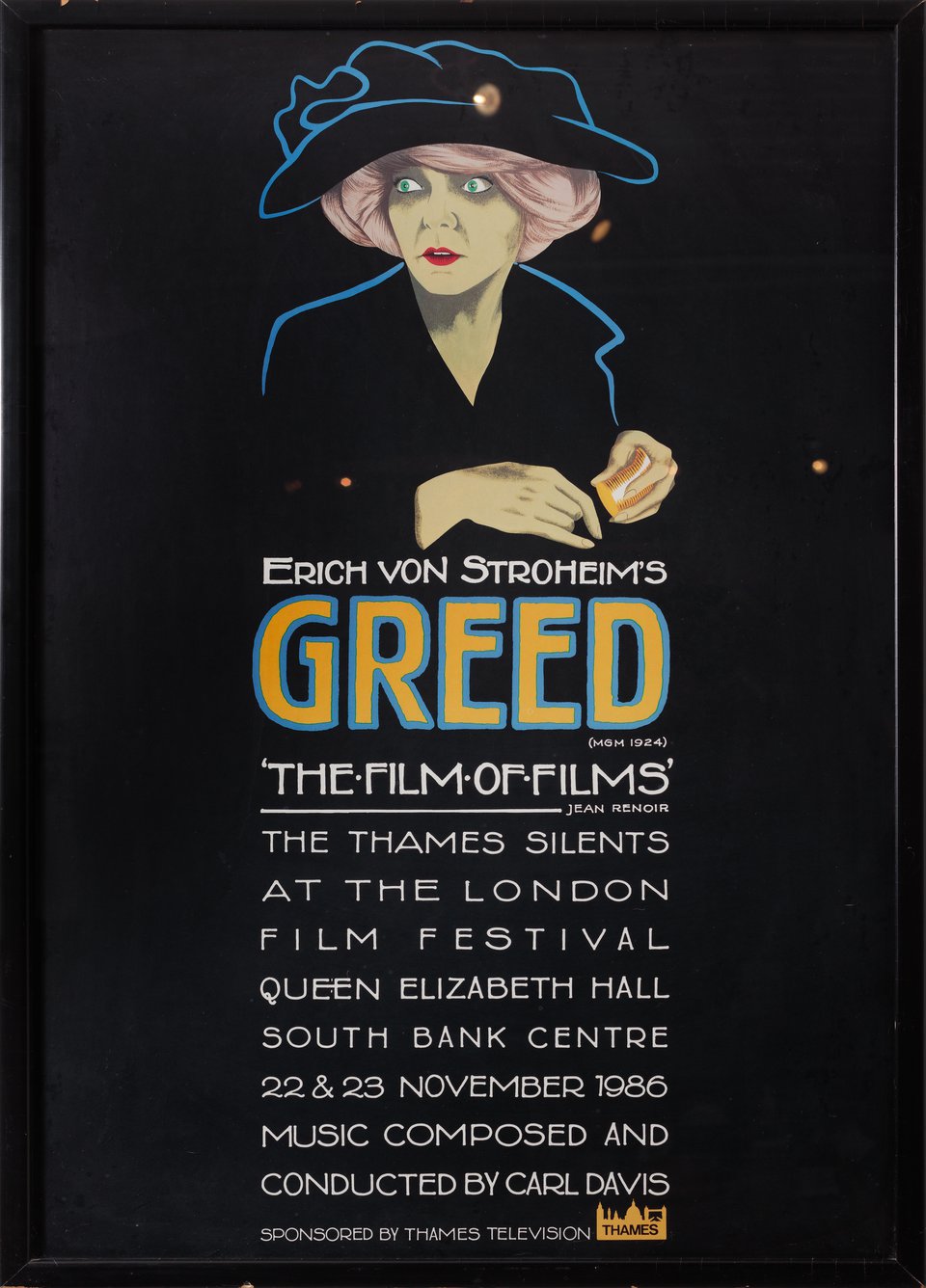 Original Movie Poster Greed 1924