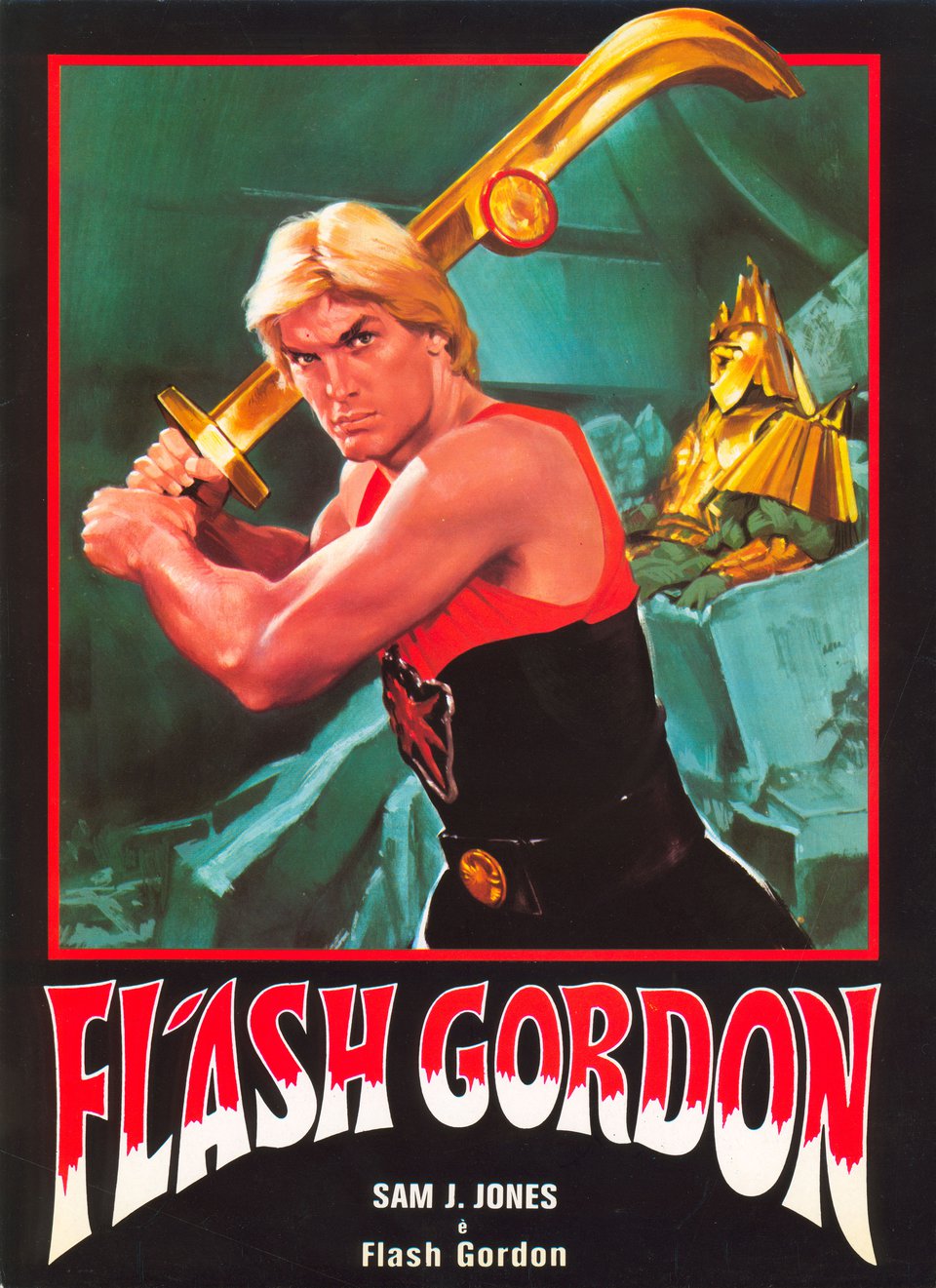 Flash Gordon Original 1980 Italian Scene Card