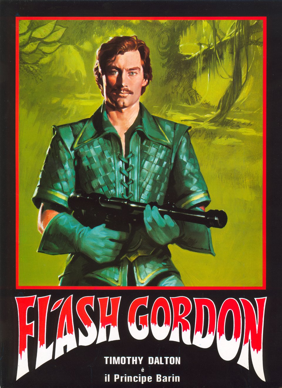 Flash Gordon Original 1980 Italian Scene Card