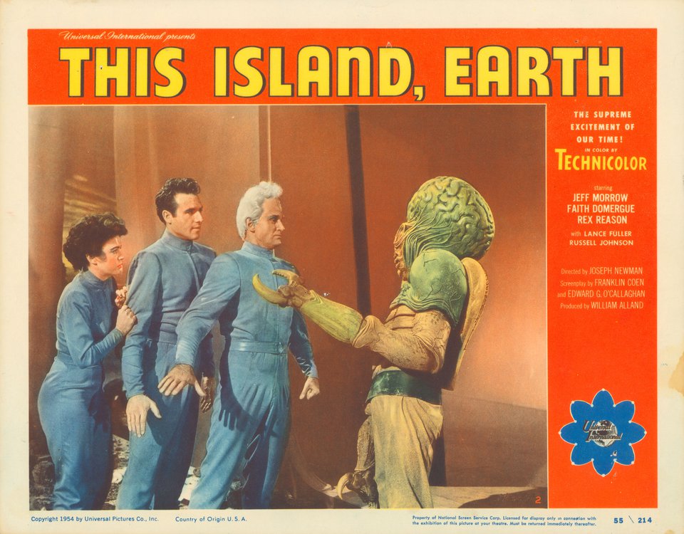 This Island Earth Original 1955 U.S. Scene Card