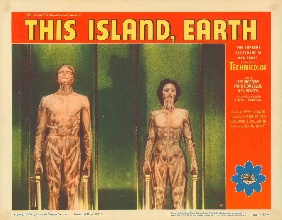 This Island Earth Original 1955 U.S. Scene Card