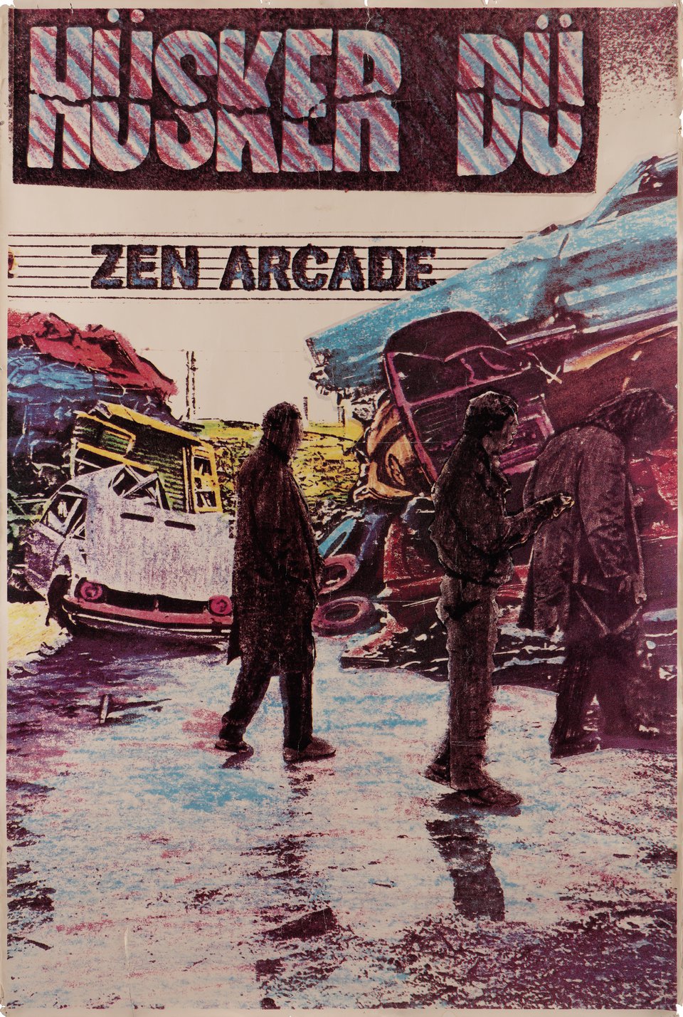 Husker Du: Zen Arcade Original 1984 U.S. Poster