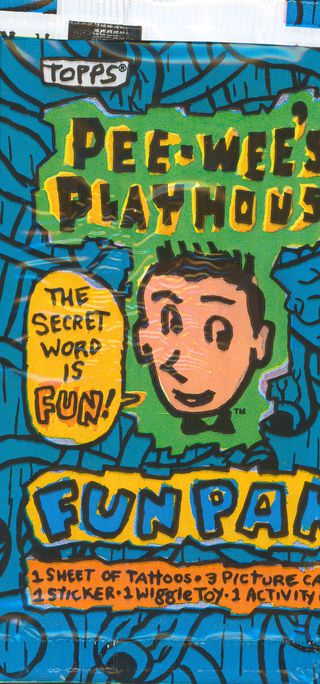 Pee-Wee's Playhouse Original 1988 U.S. Fun Pak Alternate Image