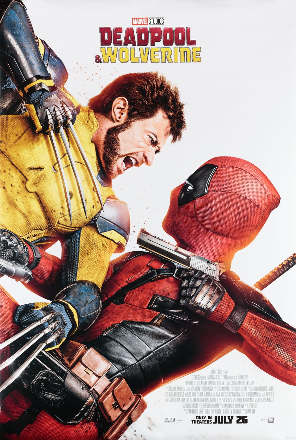 Deadpool & Wolverine Original 2024 U.S. One Sheet Movie Poster