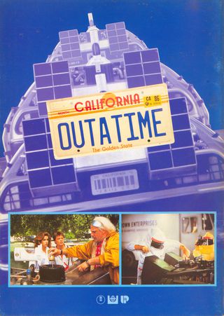Back to the Future Original 1985 Japanese Movie Program Alternate Image
