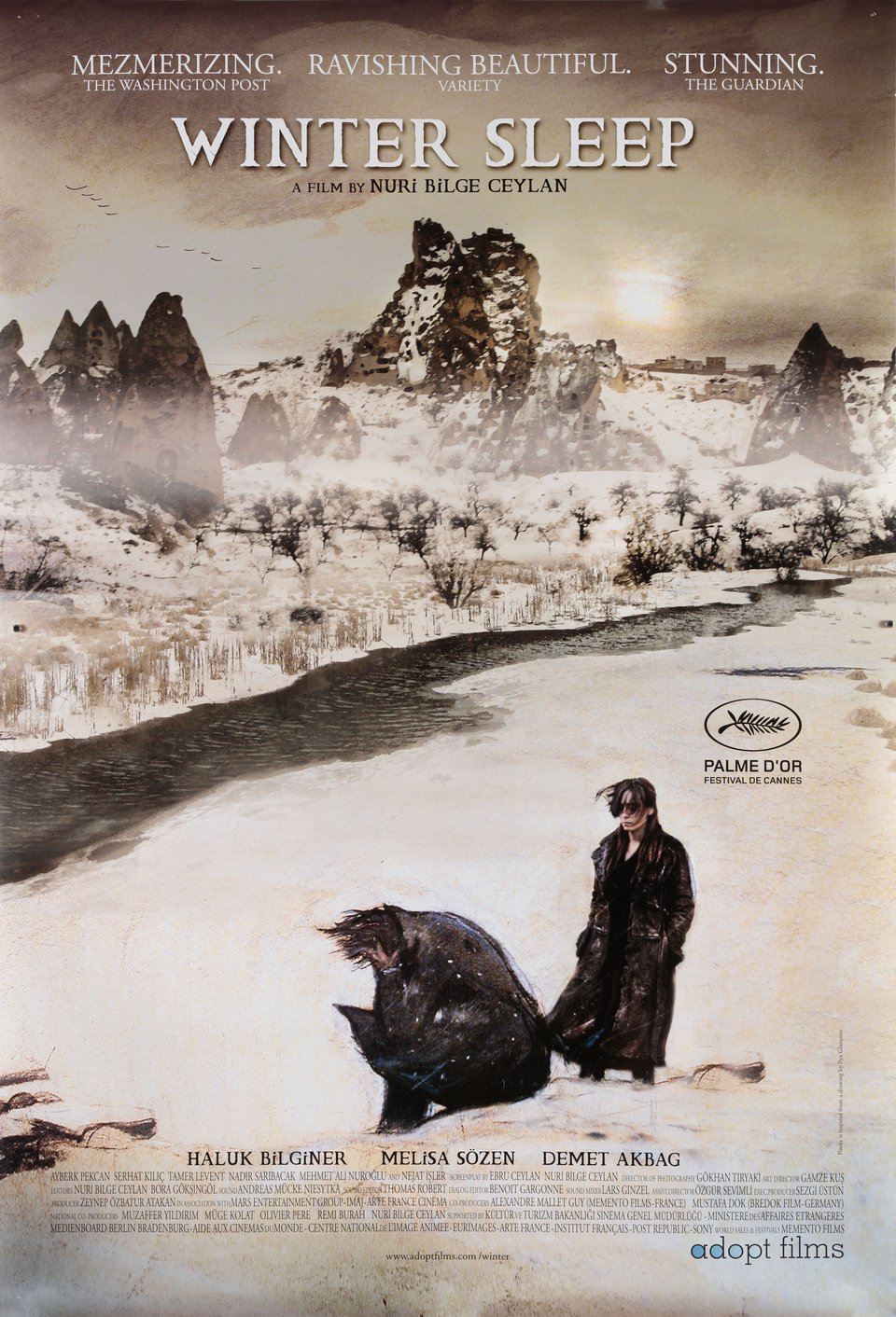 Winter Sleep Original 2014 U.S. One Sheet Movie Poster