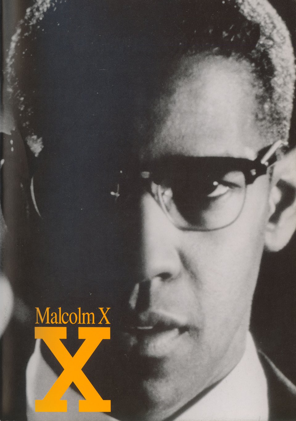 Malcolm X Original 1992 Japanese Movie Program