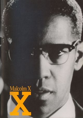Malcolm X Original 1992 Japanese Movie Program Alternate Image