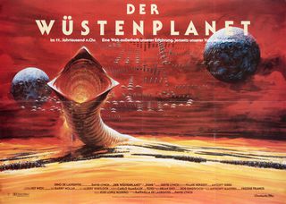 Dune Original 1984 German A0 Movie Poster