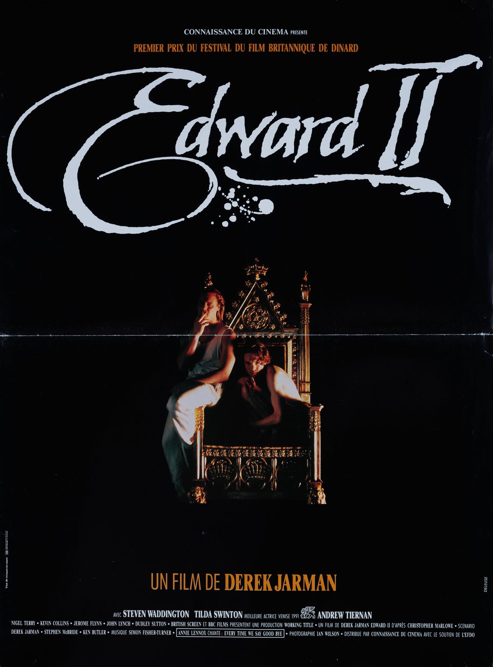 Edward II Original 1991 French Petite Movie Poster