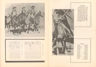 The Searchers Original 1956 Japanese Movie Program Alternate Image