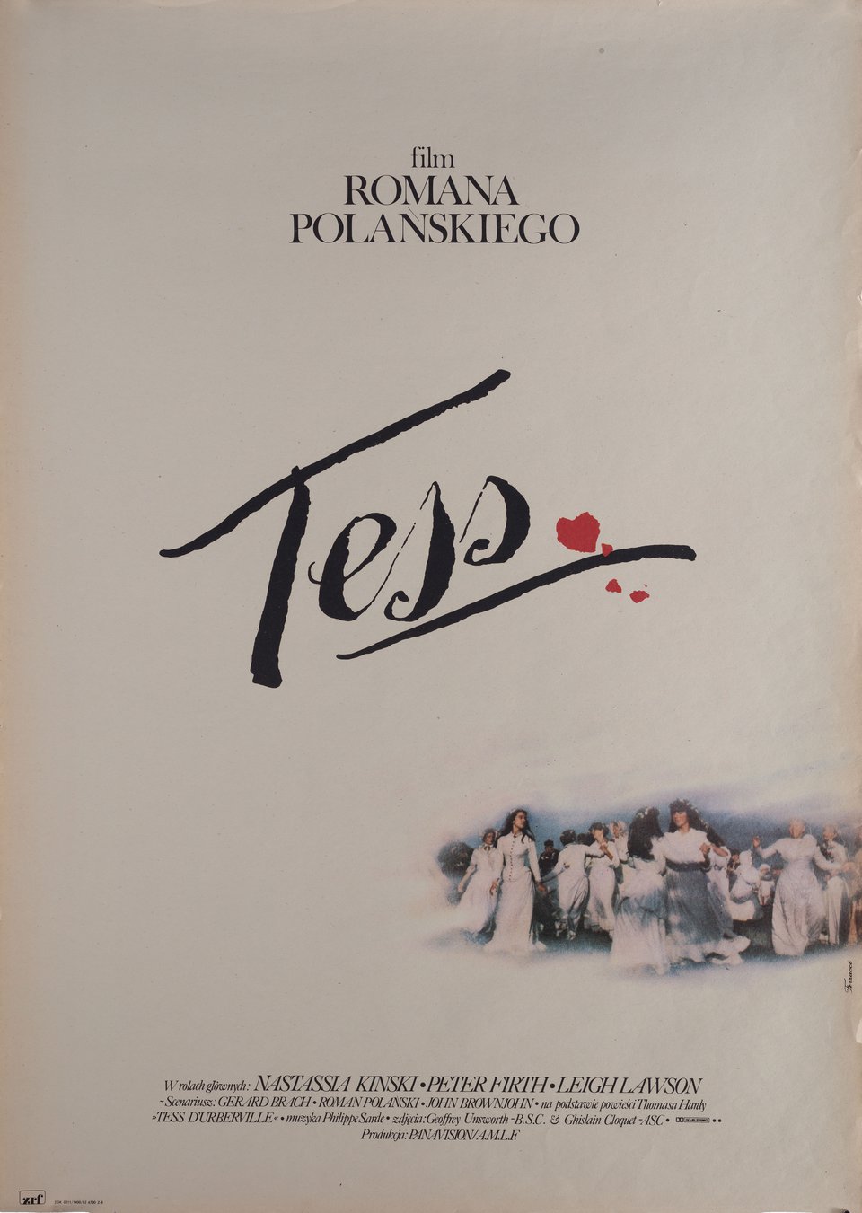 Tess Original 1981 Polish B1 Movie Poster