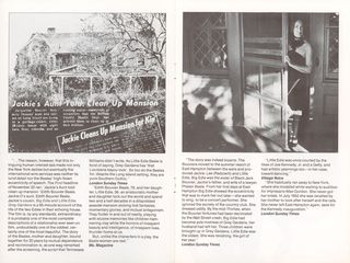 Grey Gardens Original 1975 U.S. Movie Program Alternate Image