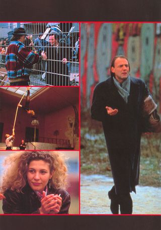 Wings of Desire Original 1988 Japanese Movie Program Alternate Image